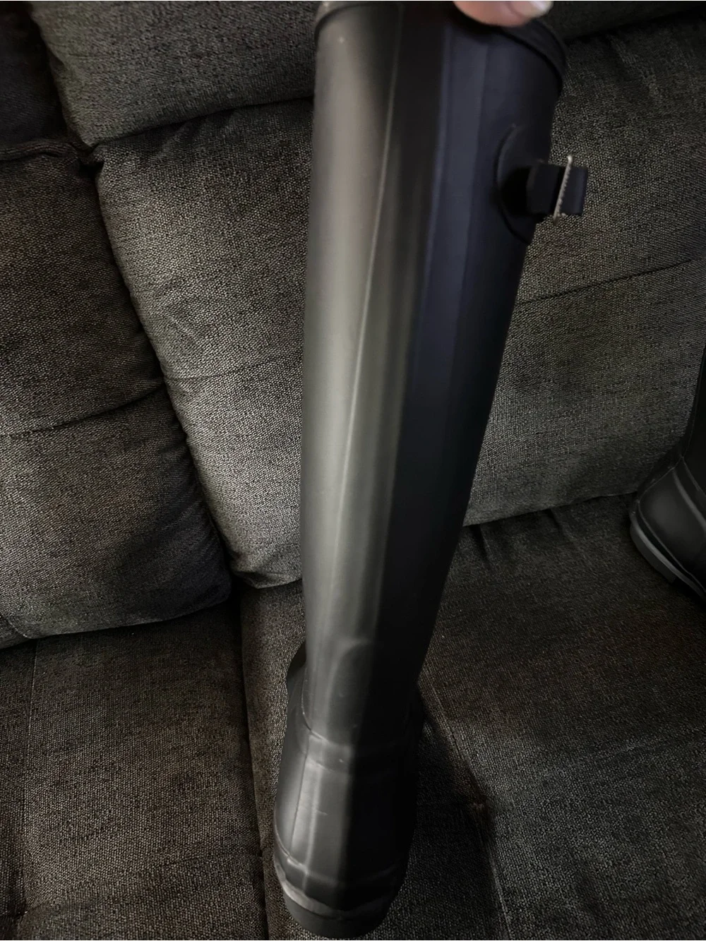 Hunter Matte Black Knee-High Rain Boots